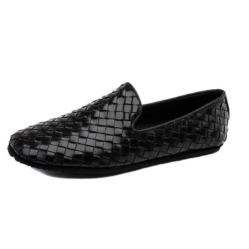 High Quality men's loafer shoe Black